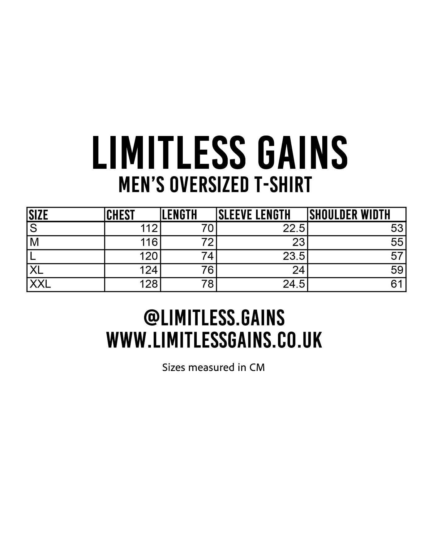 Men's Oversized Gym T-Shirt