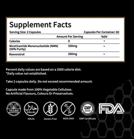 NMN & Resveratrol Capsules