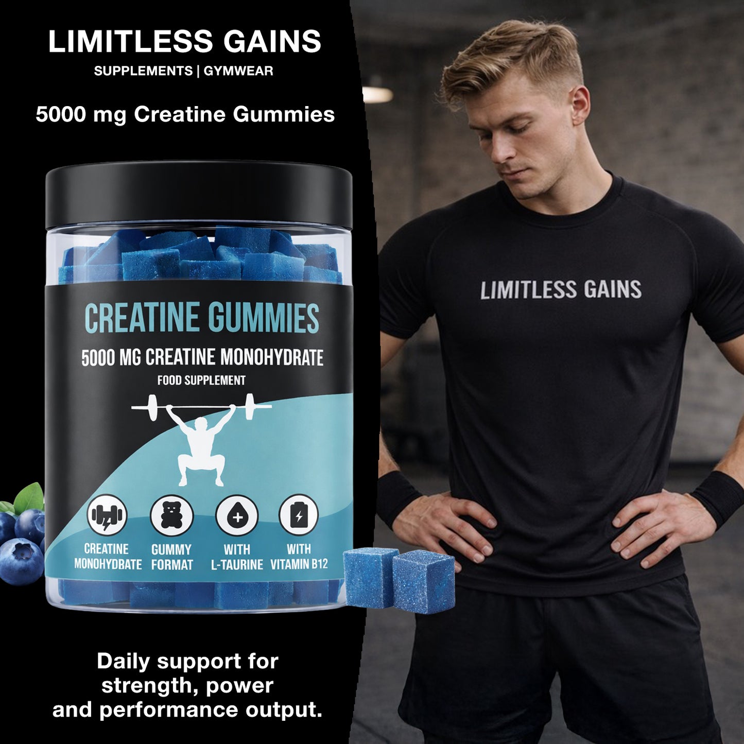 5,000 mg Creatine Gummies