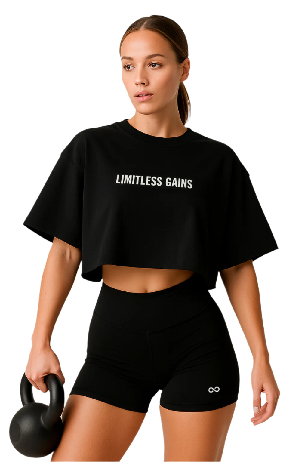 Women's Cropped Oversized Pump Cover