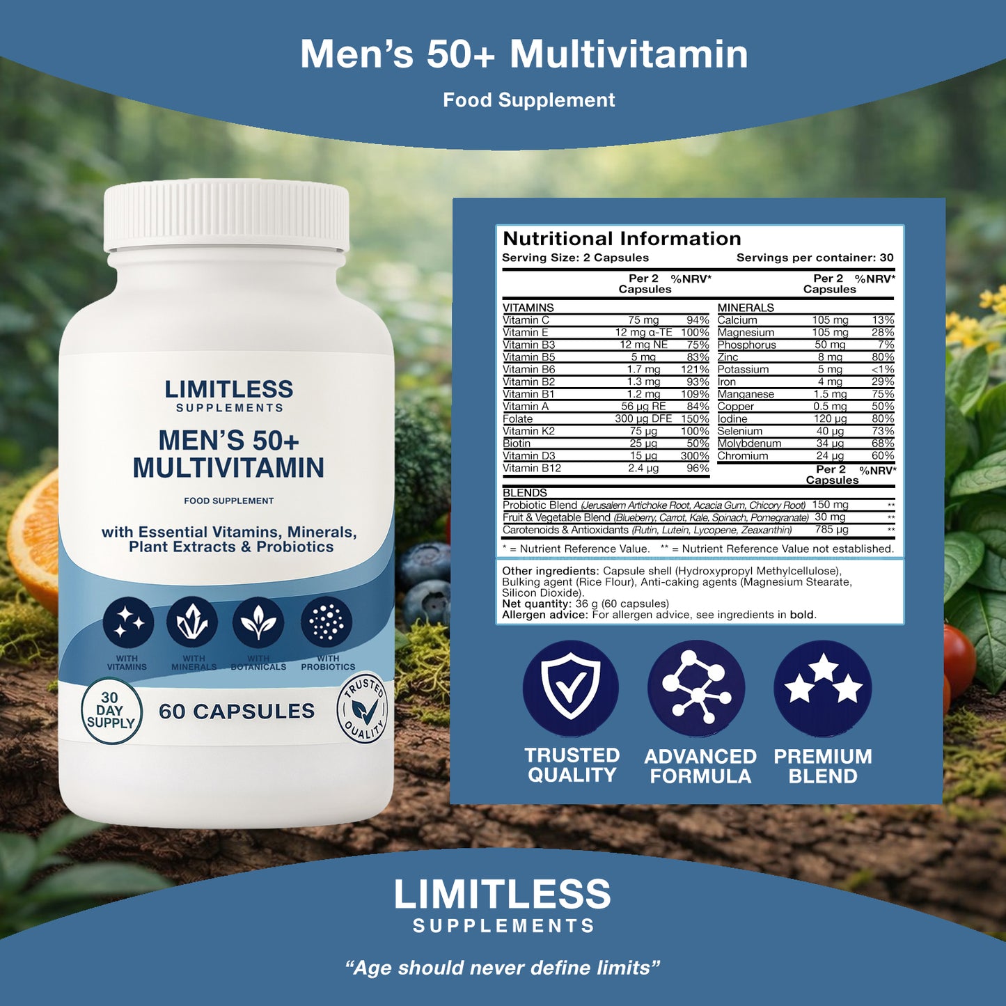 Men’s 50+ Multivitamin