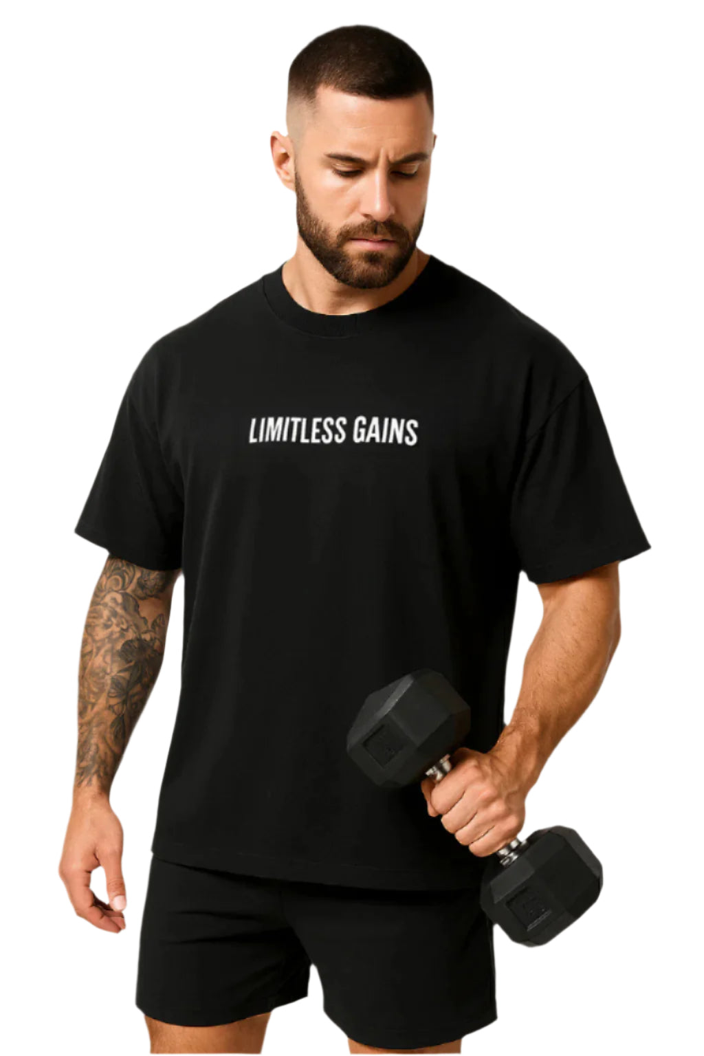 Men's Oversized Gym T-Shirt