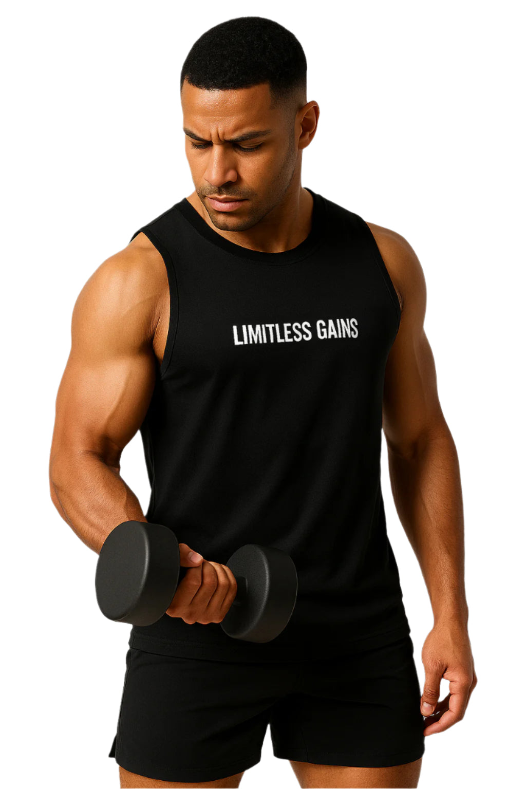 Men's Muscle Fit Gym Vest