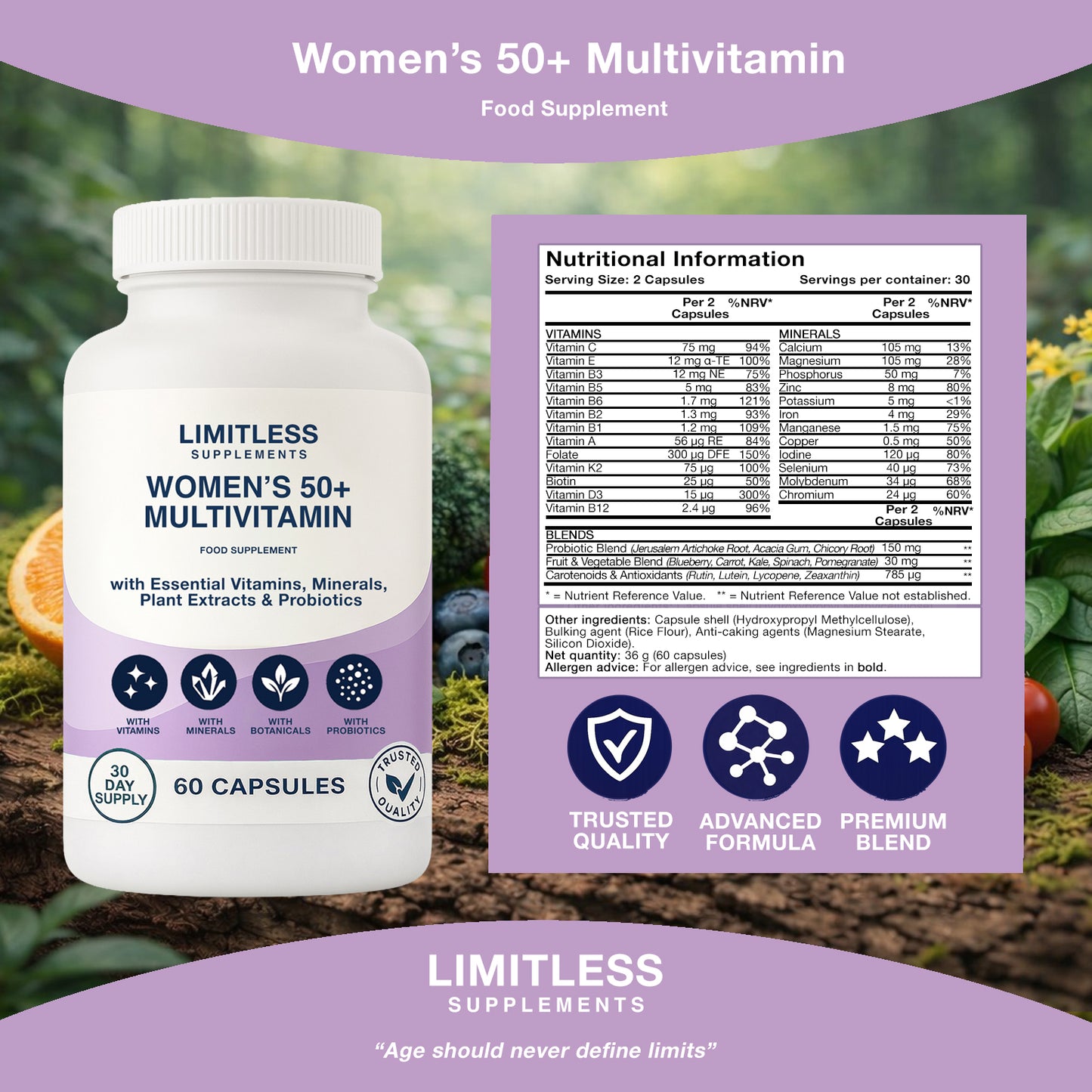 Women’s 50+ Multivitamin
