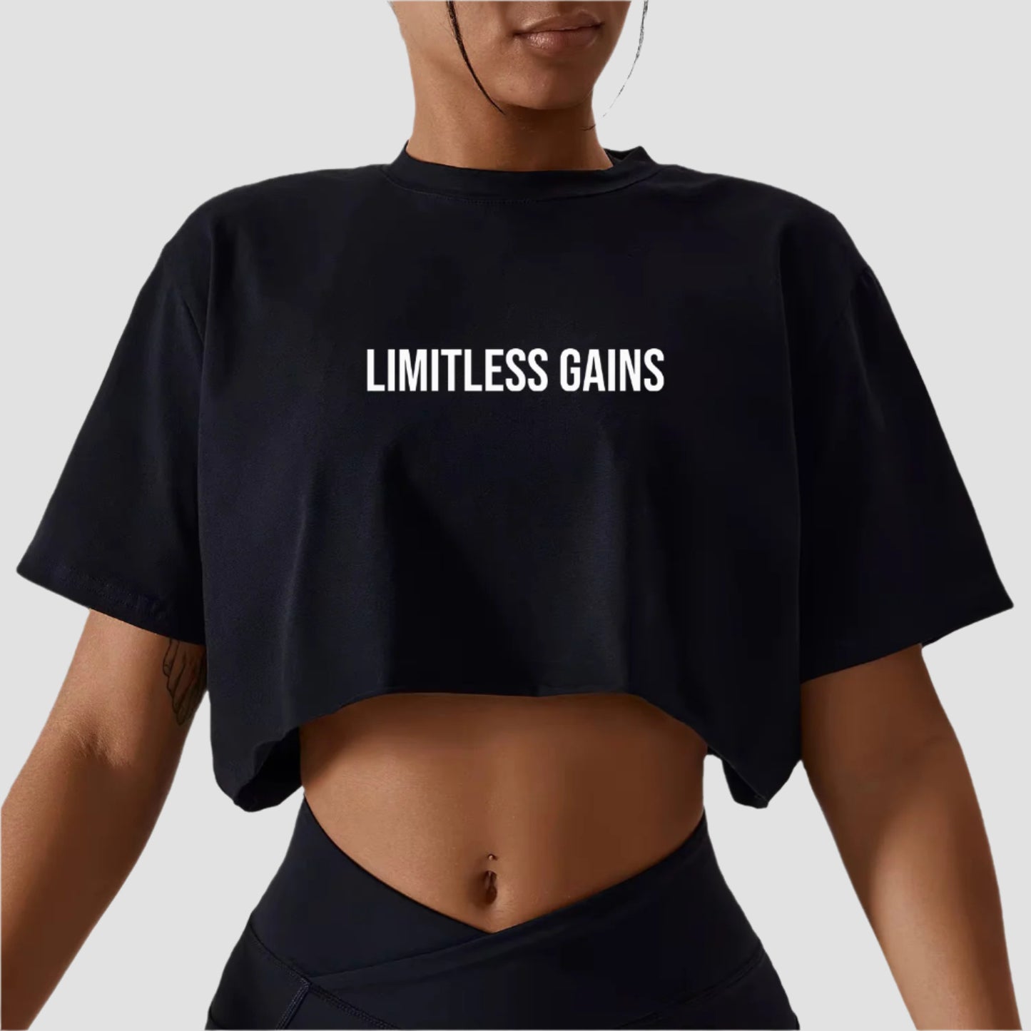 Women's Cropped Oversized Pump Cover