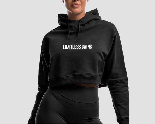 Women's Lightweight Cropped Hoodie